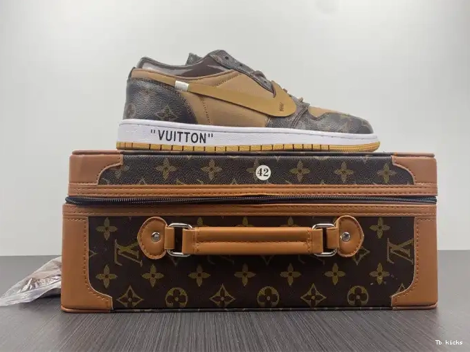 Cheap TBK OW Jordan AJ1 Off-Louis 1 LOW x Air 0623
